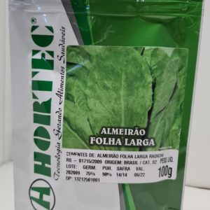 SEMENTE ALMEIRAO FOLHA LARGA HORTEC 100GR