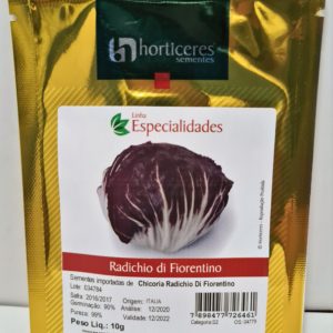 SEMENTE CHICÓRIA RADICCHIO DI FIORENTINO HORTICERES 1.000