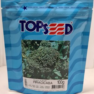 SEMENTE BRÓCOLIS RAMOSO PIRACICABA TOPSEED 100GR