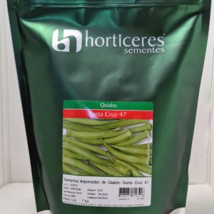 SEMENTE QUIABO SANTA CRUZ-47 HORTICERES 1KG