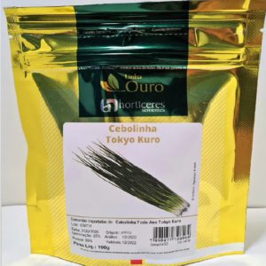 SEMENTE CEBOLINHA TODO ANO TOKYO KURO 100GR HORTICERES