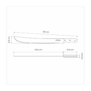 FACÃO MATO 18″ TRAMONTINA CABO PLASTICO